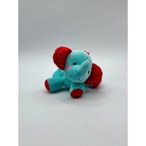 ELEPHANT Rattle Crinkle 6" Plush Stuffed Toy by Fisher Price